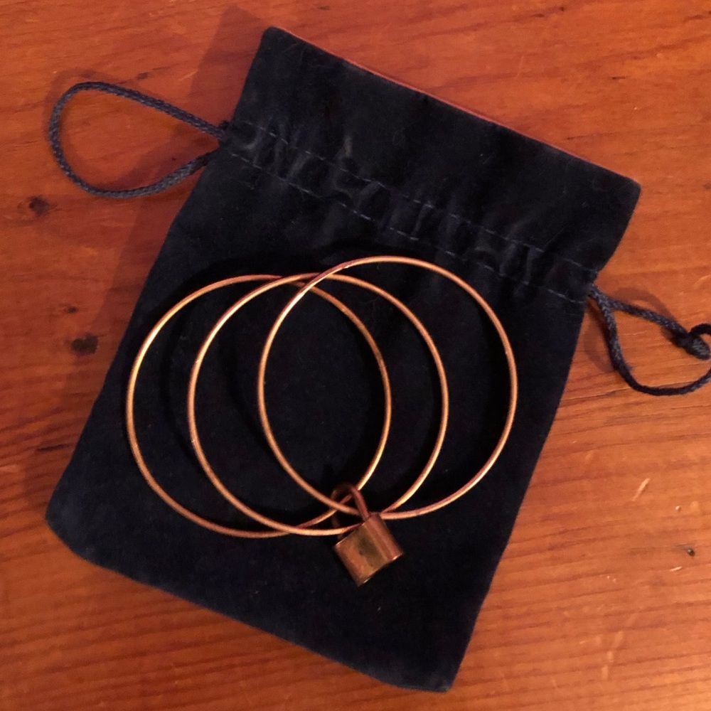 Vintage Padlock Bangles